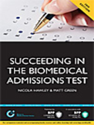 cover image of Succeeding in the Biomedical Admissions Test (BMAT)